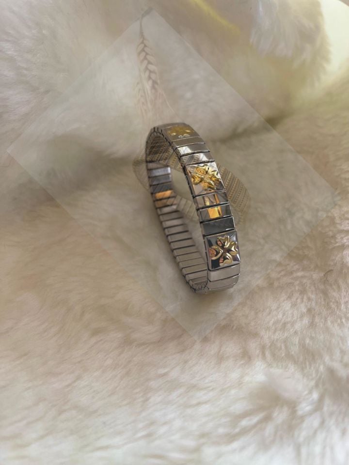 İtalyan Charm Yonca Bilezik